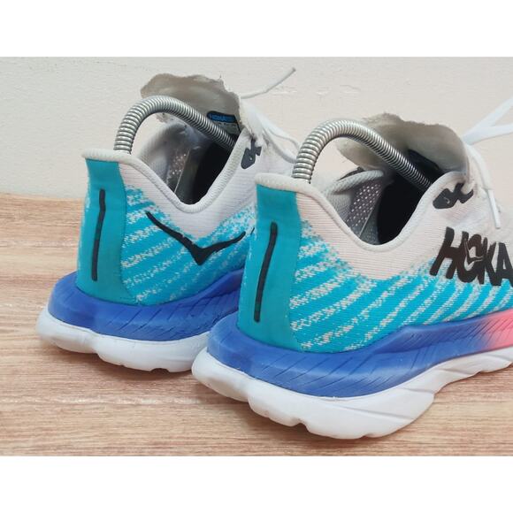 Hoka One One Mach 5 Women's Sneakers WHITE MULTICOLOR 8 B - Picture 5 of 10